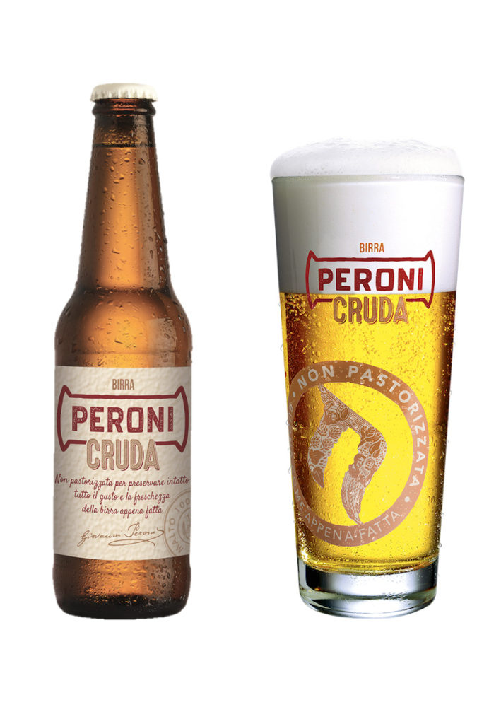 Peroni Cruda, la birra non pastorizzata